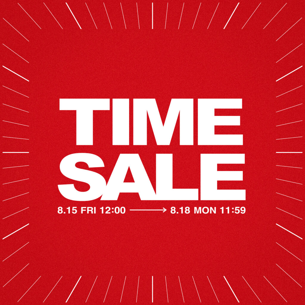 calif TIME SALE 8月 vol.2 開催