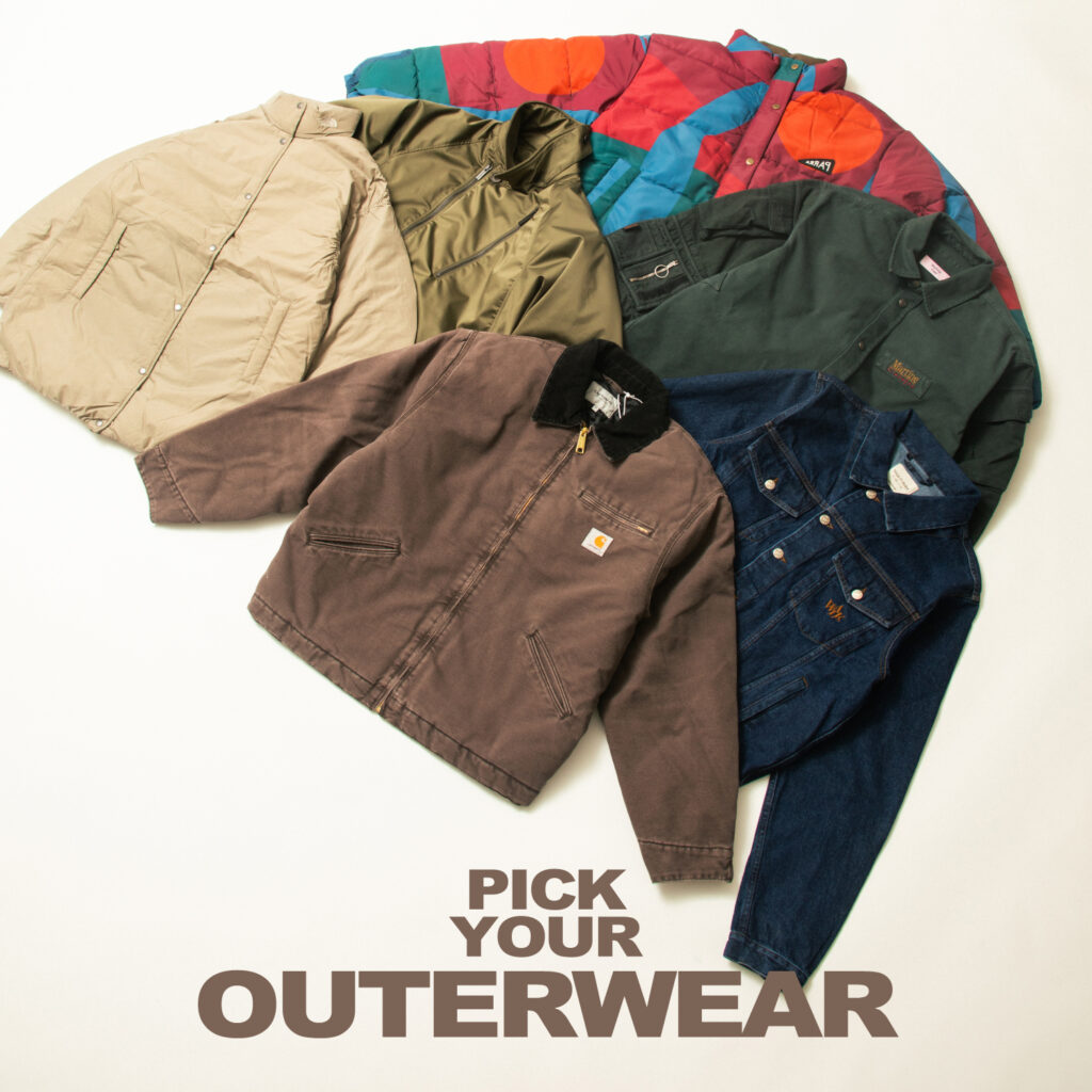 【calif】PICK YOUR OUTERWEAR