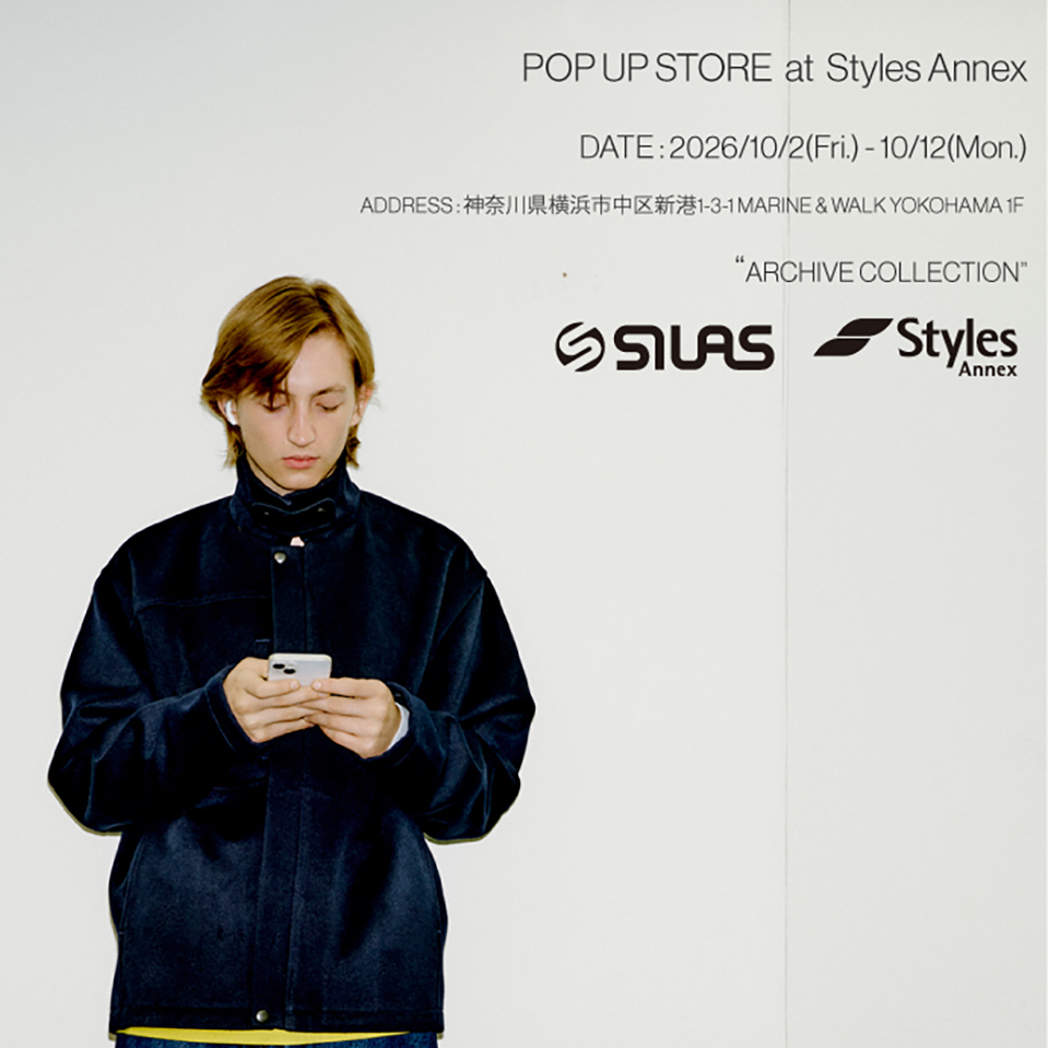 10/2(金) SILAS POPUP STORE